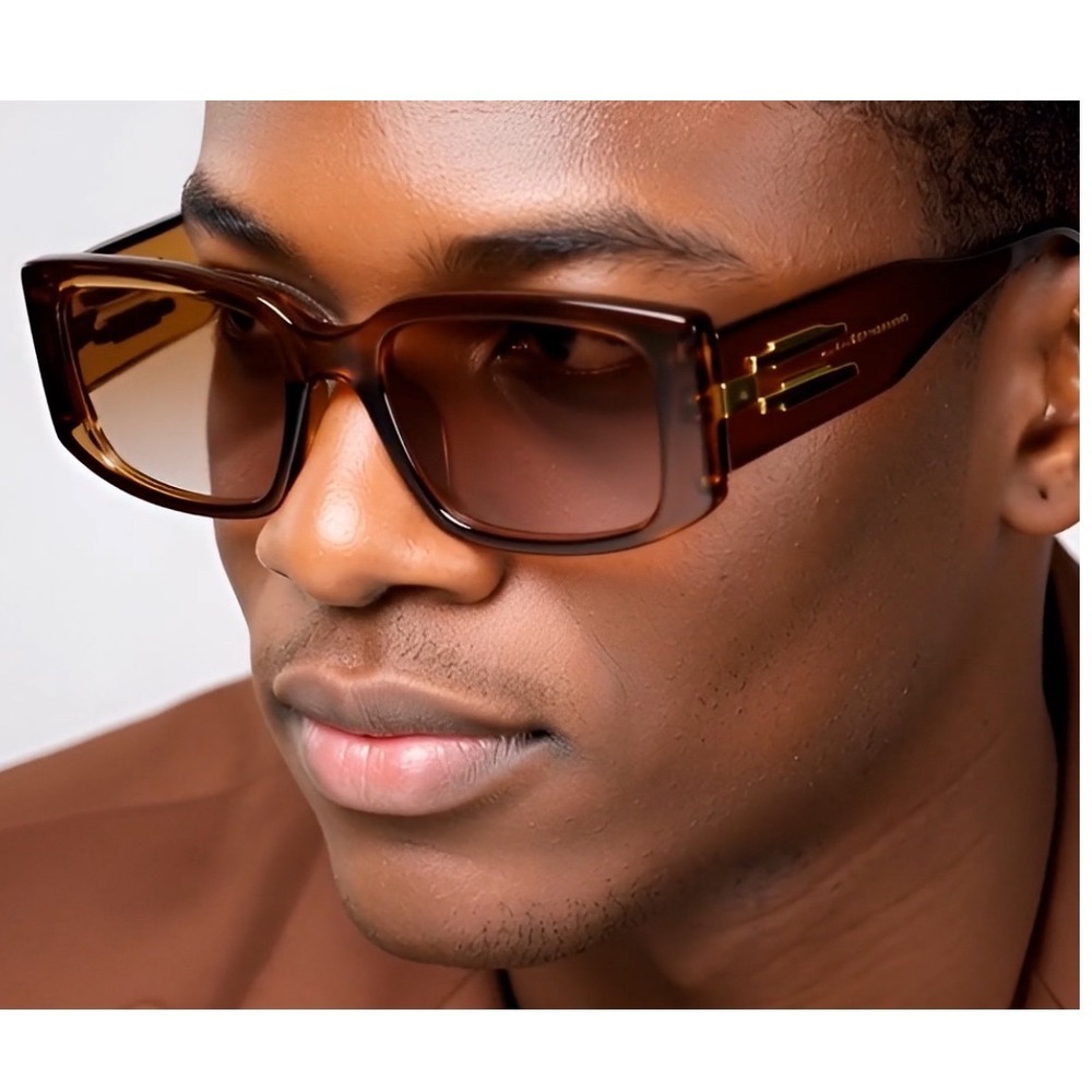 Fashion Popular Sun Glasses‎ Rectangle Shades Square Sunglasses Women Lentes Men